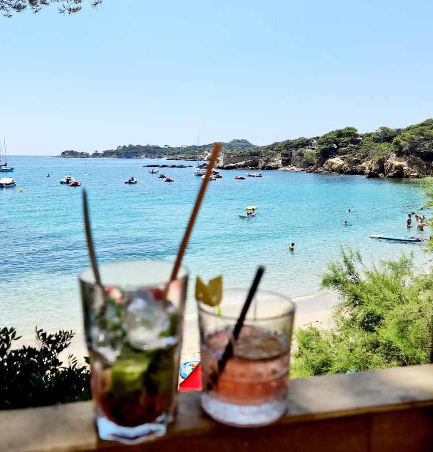 Apartamento Hameau Des Amandiers - Vue Mer, Golf Et Vignes Saint-Cyr-sur-Mer Exterior foto